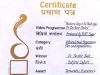 Certificate by UGC-CEC